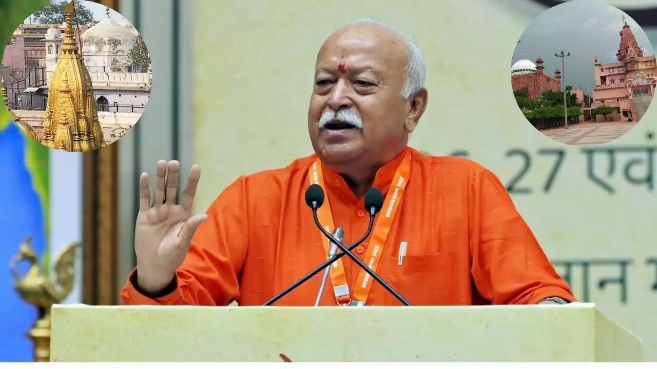 मोहन भागवत का बयान: संघ काशी और मथुरा आंदोलनों का समर्थन नहीं करेगा