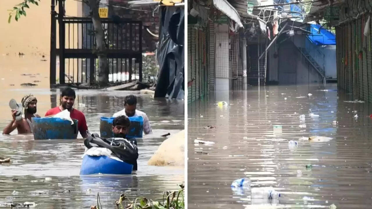 दिल्ली में बाढ़ की स्थिति: यमुना का जलस्तर बढ़ा, राहत कार्य जारी