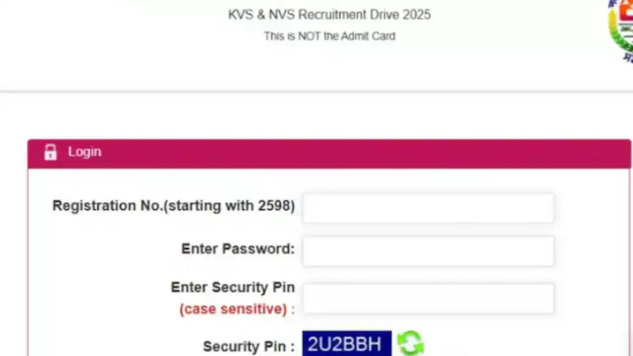 केवीएस और एनवीएस भर्ती परीक्षा 2025: कार्यक्रम और सिटी स्लिप डाउनलोड करने की प्रक्रिया