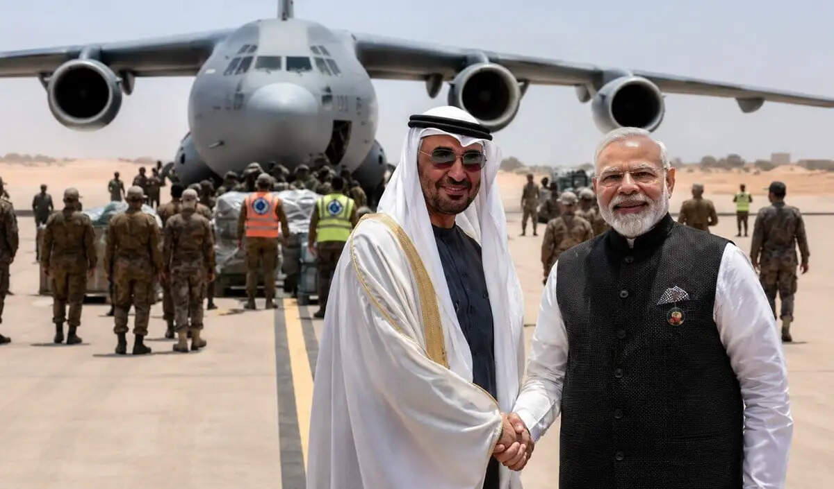 दिल्ली एयरपोर्ट पर UAE का बोइंग C17 ग्लोब मास्टर: भारत और UAE के बीच बढ़ती रक्षा साझेदारी