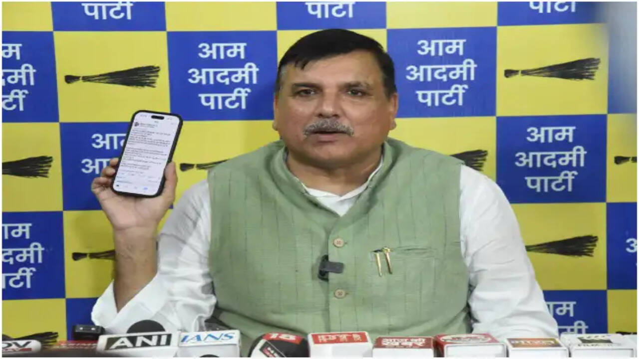 संजय सिंह का बड़ा खुलासा: राम मंदिर चंदा चोरी और भूमि घोटाले का आरोप