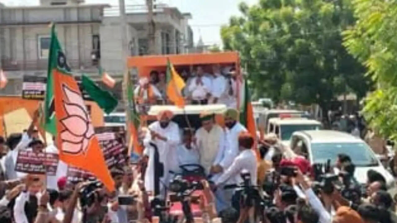 भाजपा की नशा मुक्त पंजाब यात्रा फाजिल्का से हुई शुरू