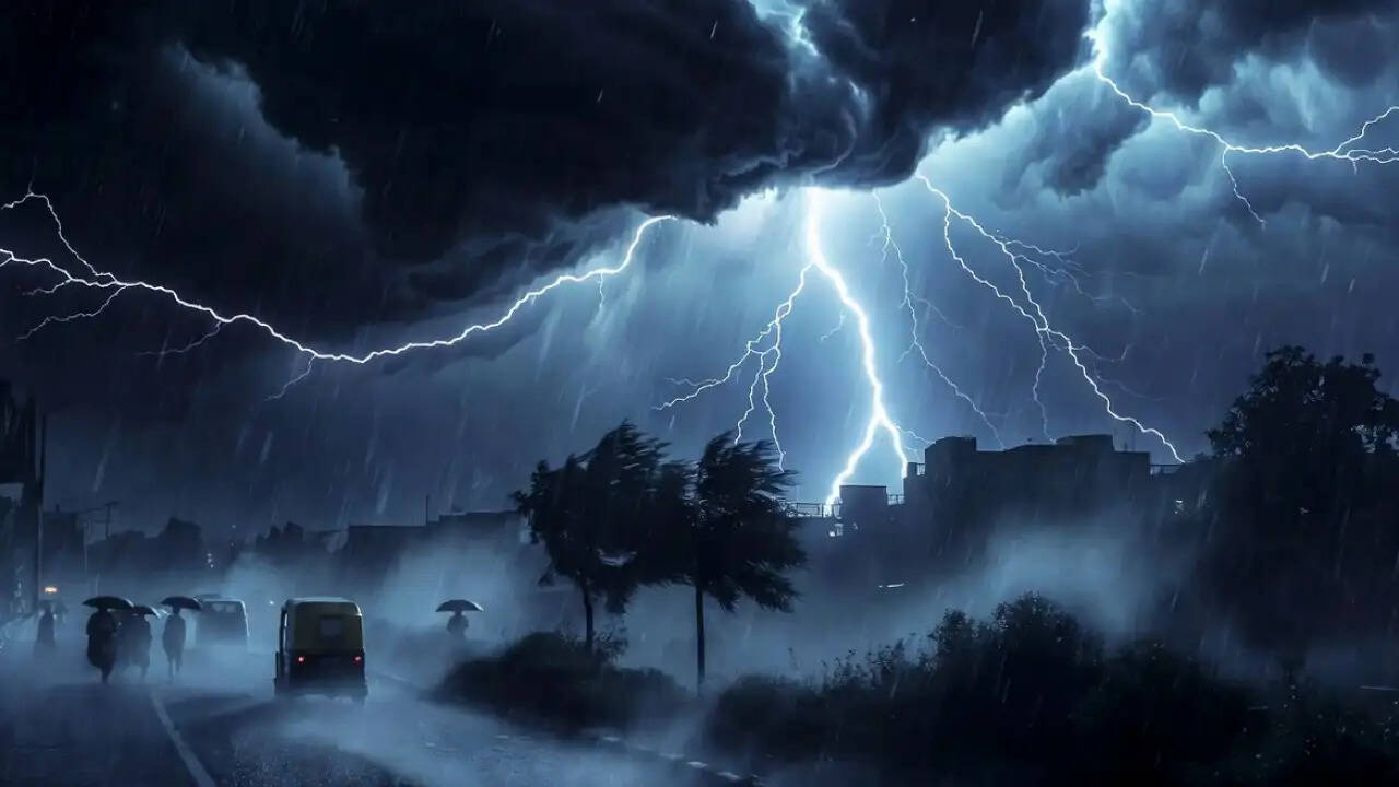 उत्तर भारत में मौसम में बदलाव: 13 राज्यों में आंधी और बारिश का अलर्ट