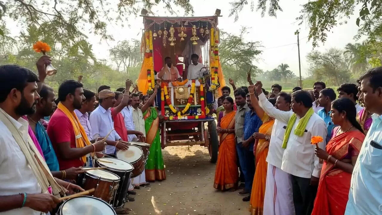छिंदवाड़ा में शिक्षक को भावुक विदाई समारोह