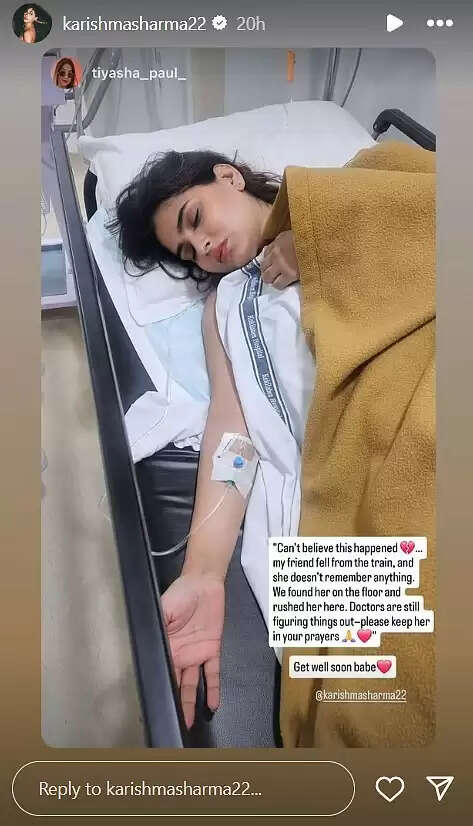 करिश्मा शर्मा का ट्रेन हादसा: गंभीर चोटों के बाद अस्पताल में भर्ती