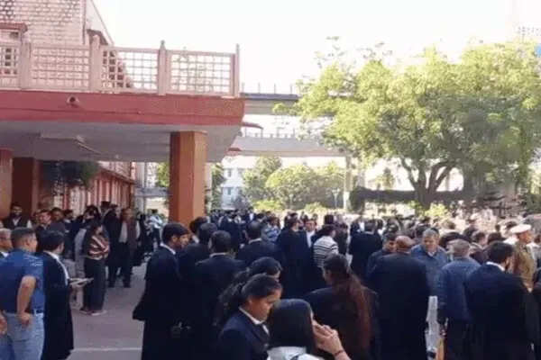 राजस्थान हाईकोर्ट में बम धमकी से मची अफरा-तफरी