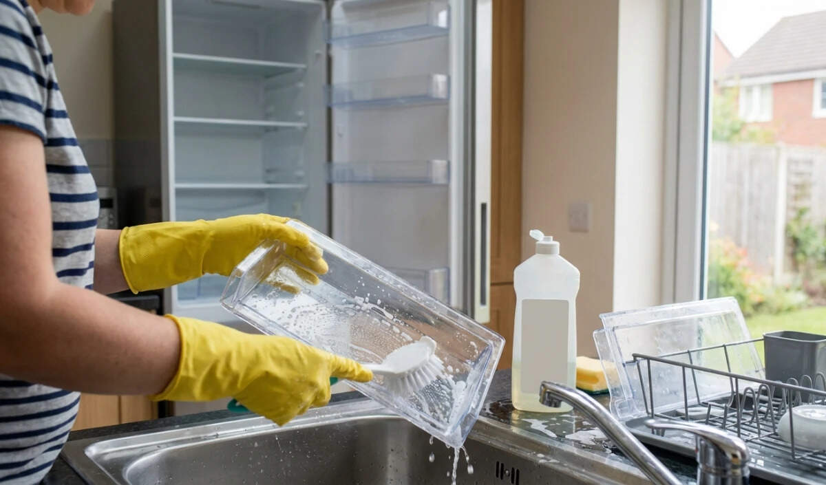 फ्रिज की ट्रे की सफाई के आसान और प्रभावी तरीके