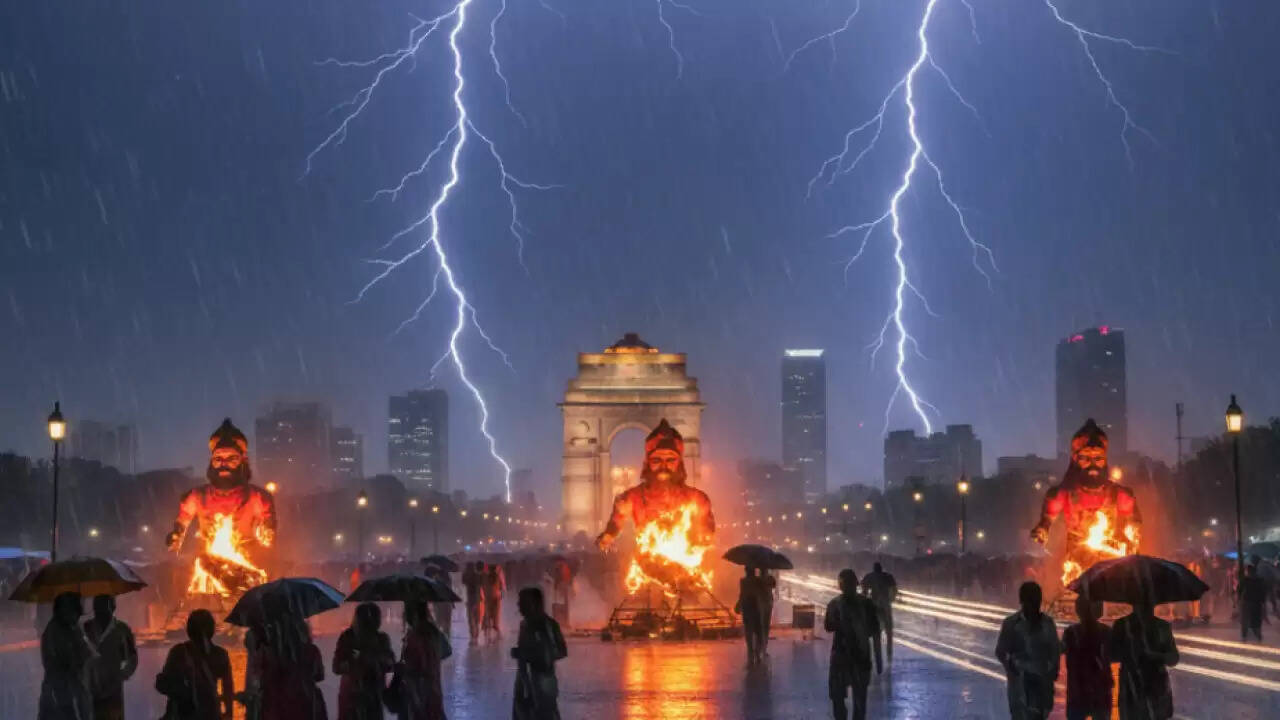 दिल्ली में दुर्गा पूजा और दशहरा के लिए मौसम का अलर्ट