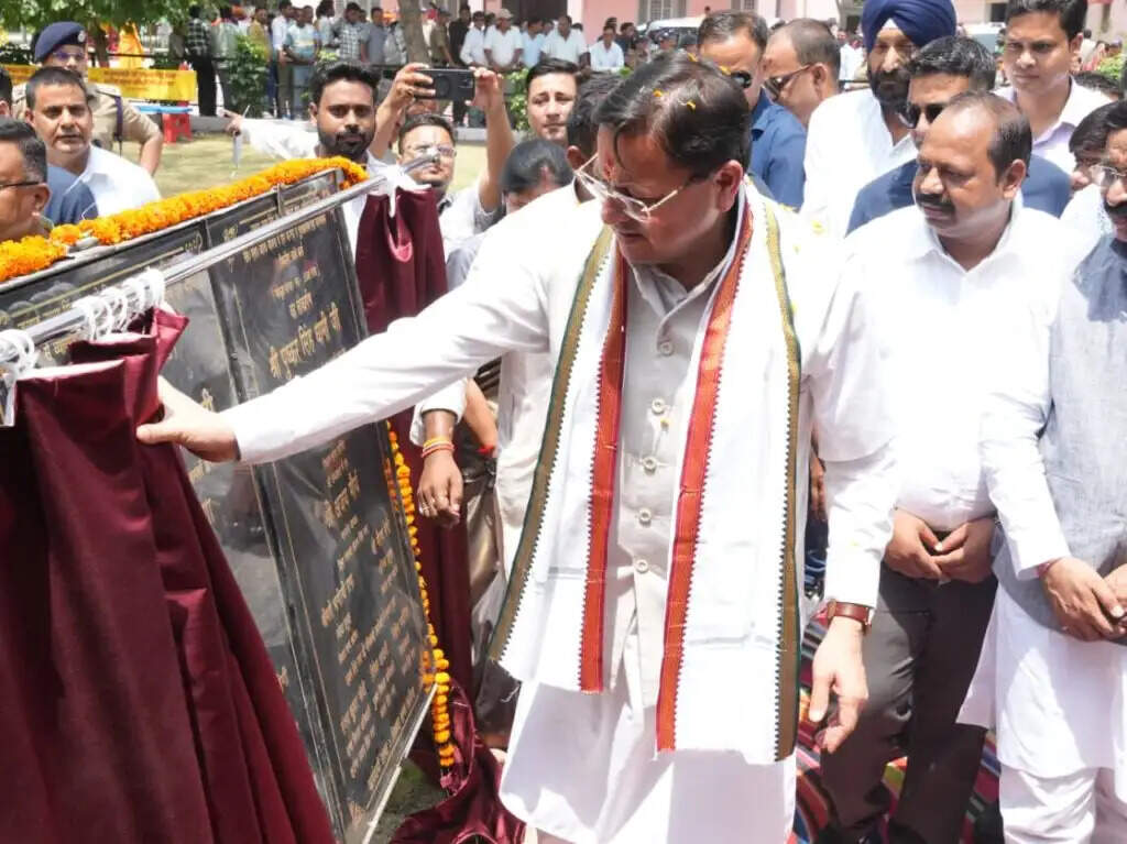 मुख्यमंत्री धामी ने खटीमा में 89 लाख रुपये की विकास योजनाओं का उद्घाटन किया