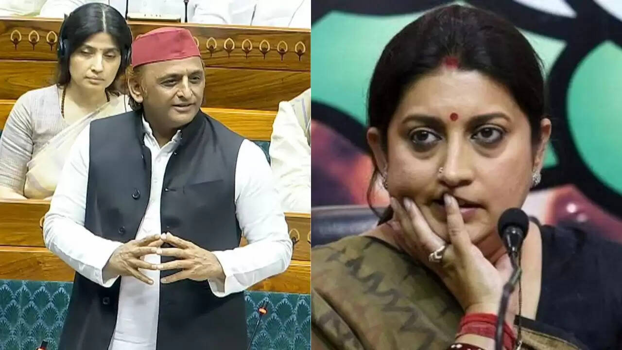 महिला आरक्षण पर गरमाई बहस: अखिलेश यादव ने स्मृति ईरानी पर साधा निशाना