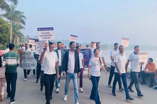 साइबर धोखाधड़ी के खिलाफ जागरूकता वॉकथॉन का आयोजन