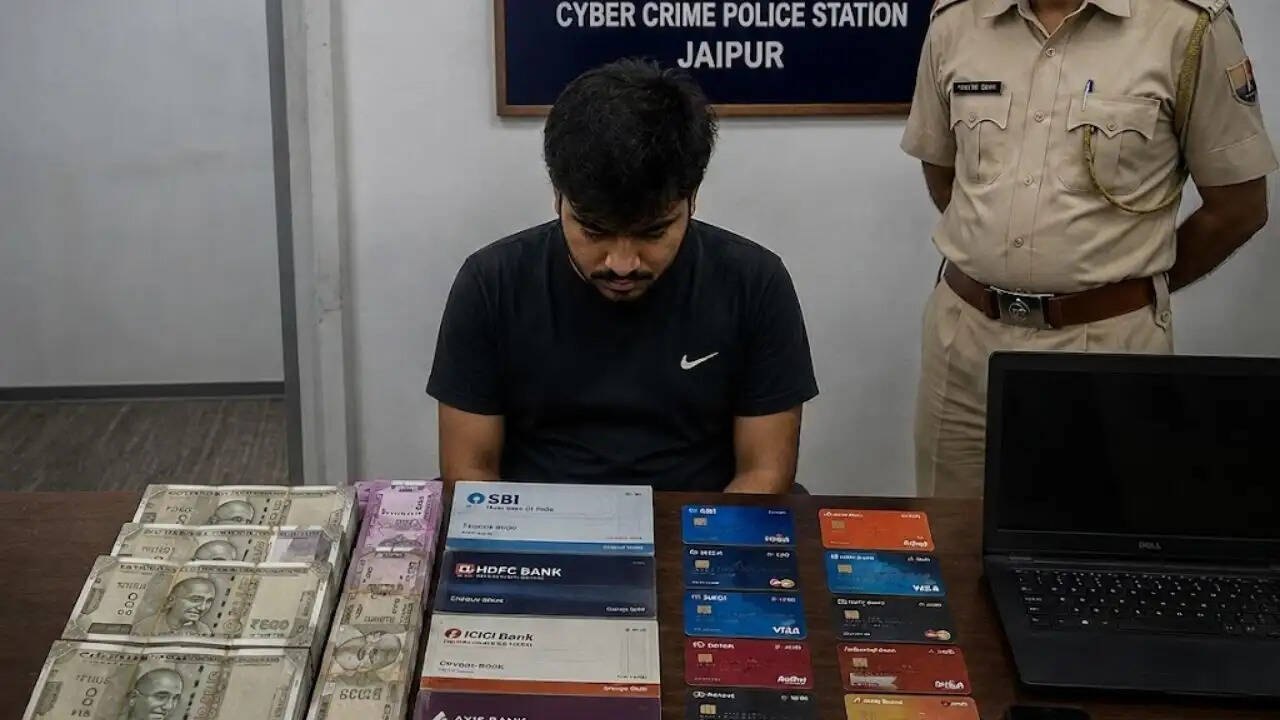 जयपुर पुलिस ने साइबर ठगी के मास्टरमाइंड को पकड़ा, करोड़ों की धोखाधड़ी का खुलासा