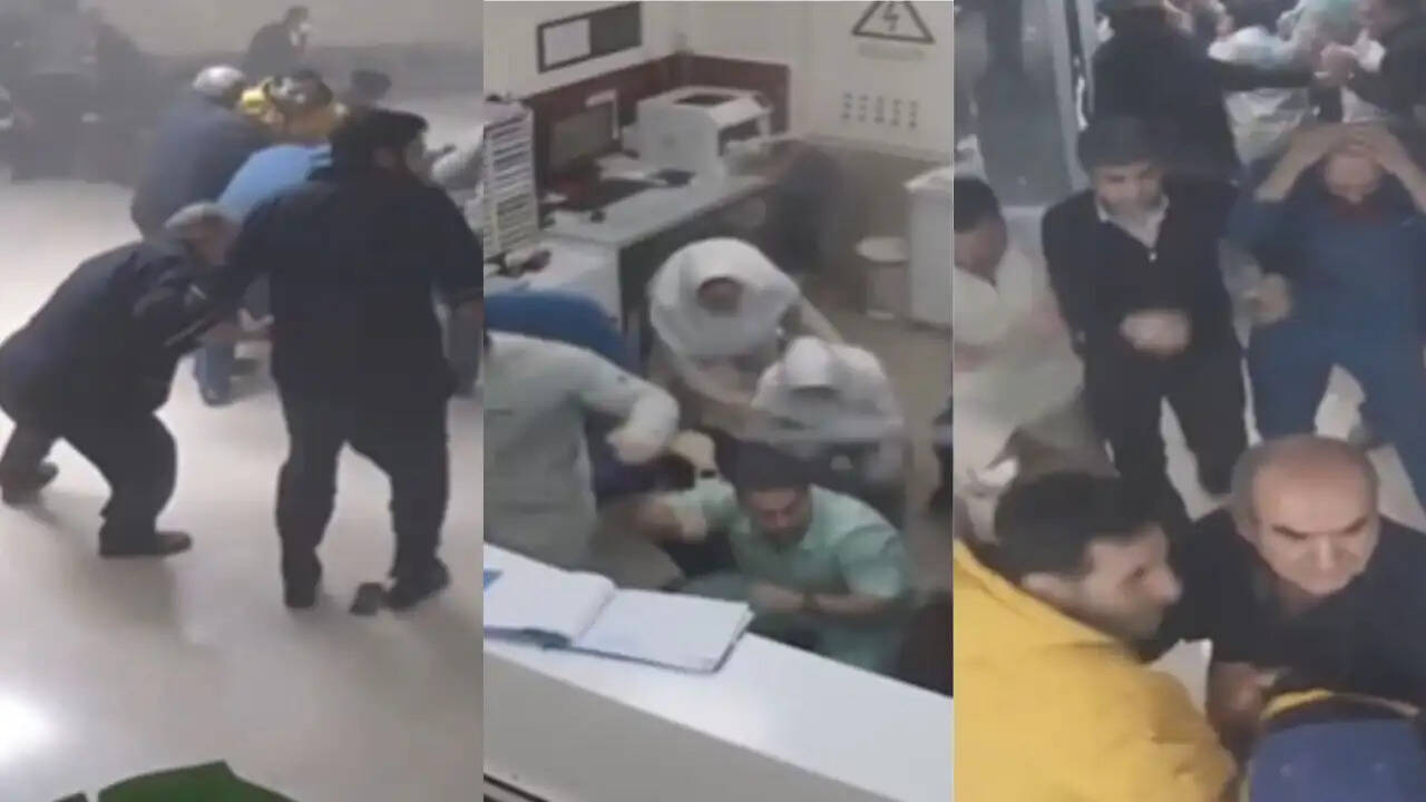 ईरान में अस्पतालों में अफरा-तफरी: अमेरिका-इजरायल के हमलों का CCTV फुटेज हुआ वायरल