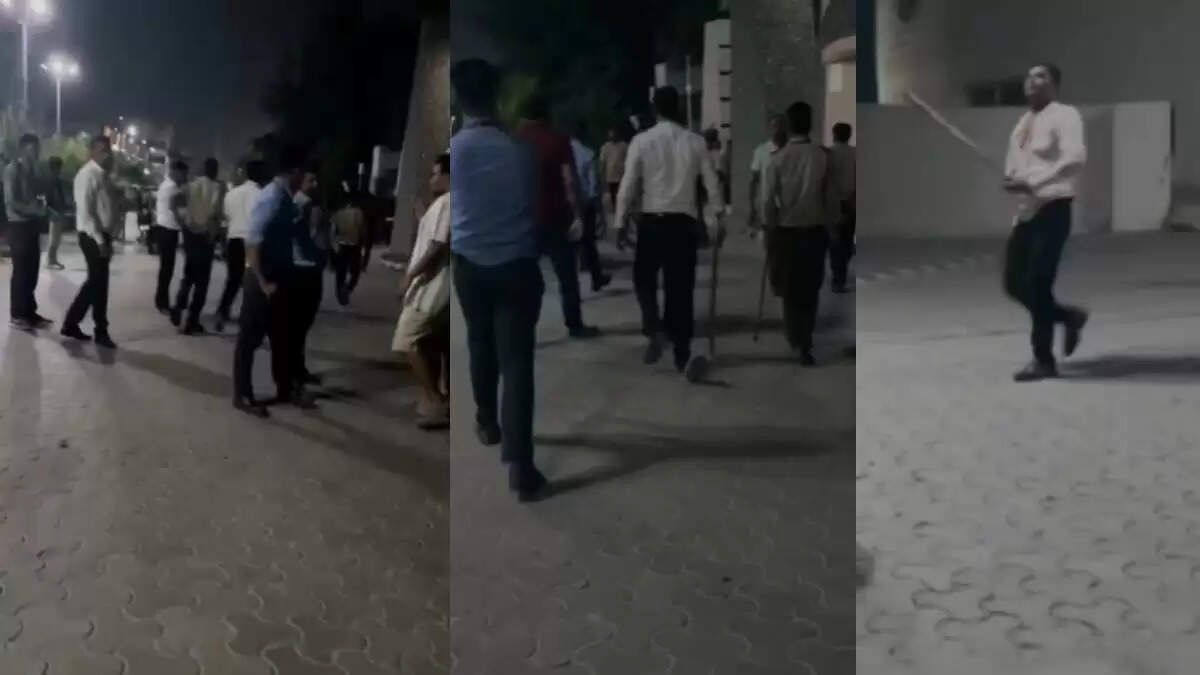ग्रेटर नोएडा में सुरक्षा कर्मियों की गुंडई, निवासियों पर हमला