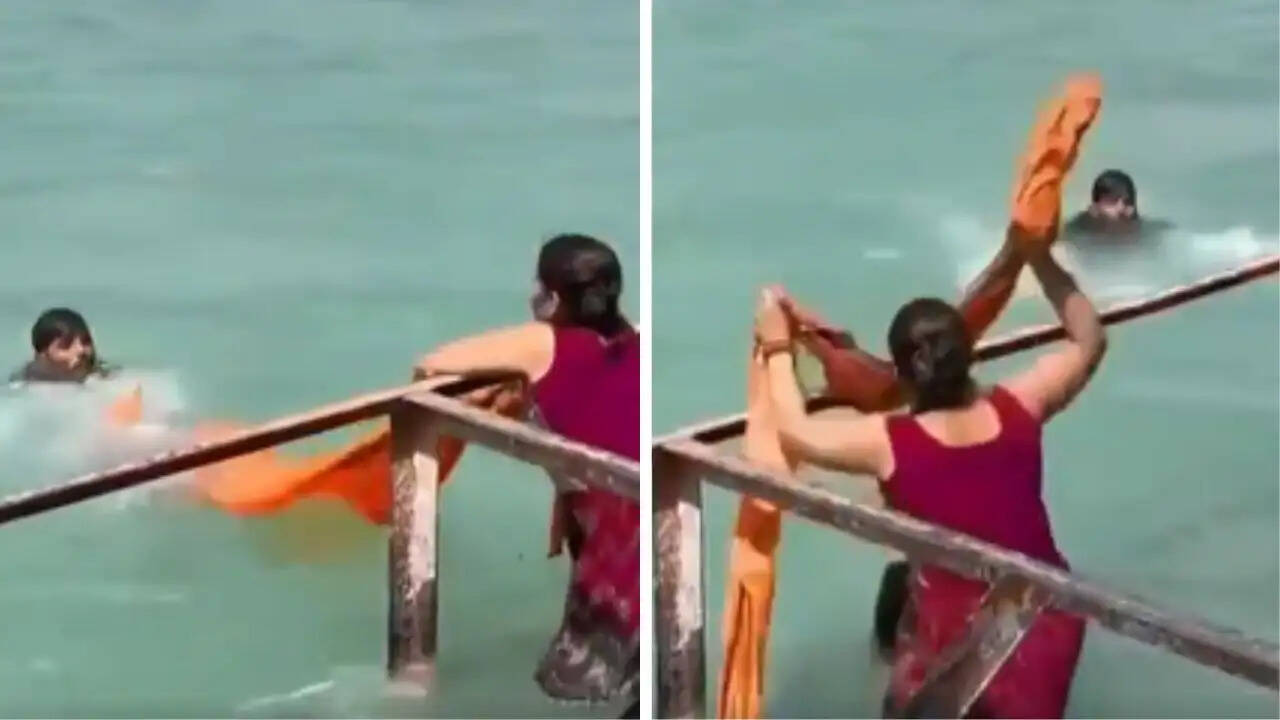 हरिद्वार की बहादुर लड़की ने बचाई युवक की जान, वायरल हुआ वीडियो