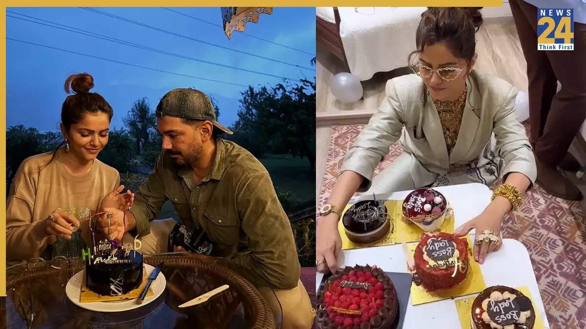 रुबीना दिलैक ने पति के साथ मनाया जन्मदिन, शेयर की खास तस्वीरें और वीडियो