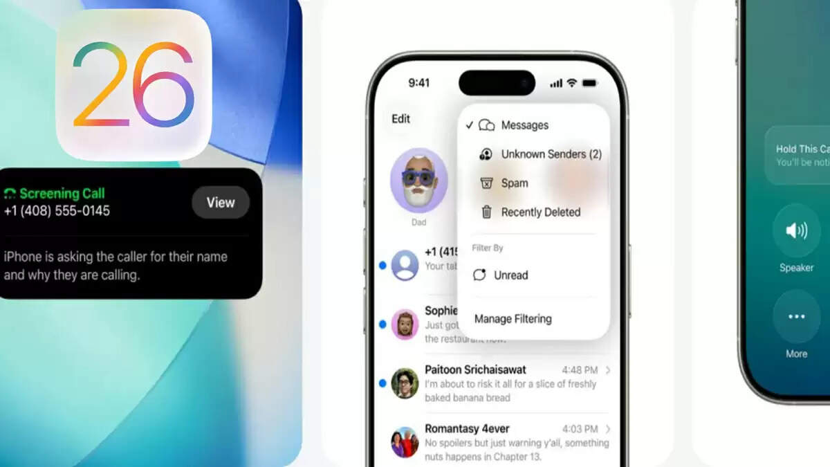Apple का नया iOS 26: स्पैम कॉल्स और मैसेज से मिलेगी राहत