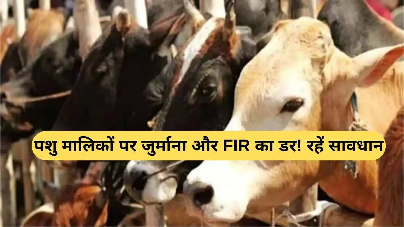 हरियाणा में गोवंश के लिए नए नियम: जुर्माना और FIR का खतरा
