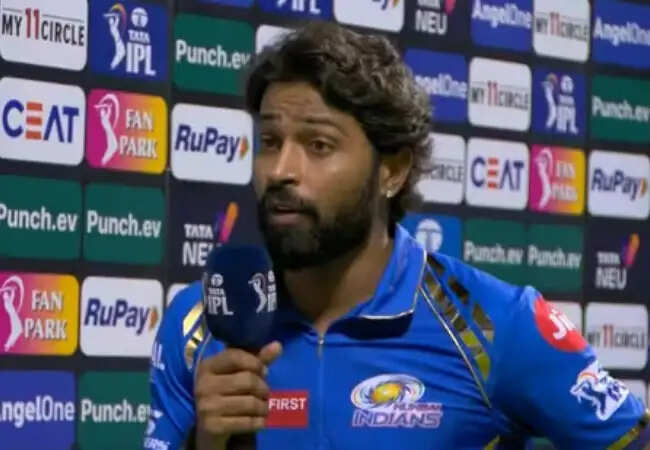 मुंबई की हार पर हार्दिक पांड्या की प्रतिक्रिया: गेंदबाजों को जिम्मेदारी लेनी चाहिए