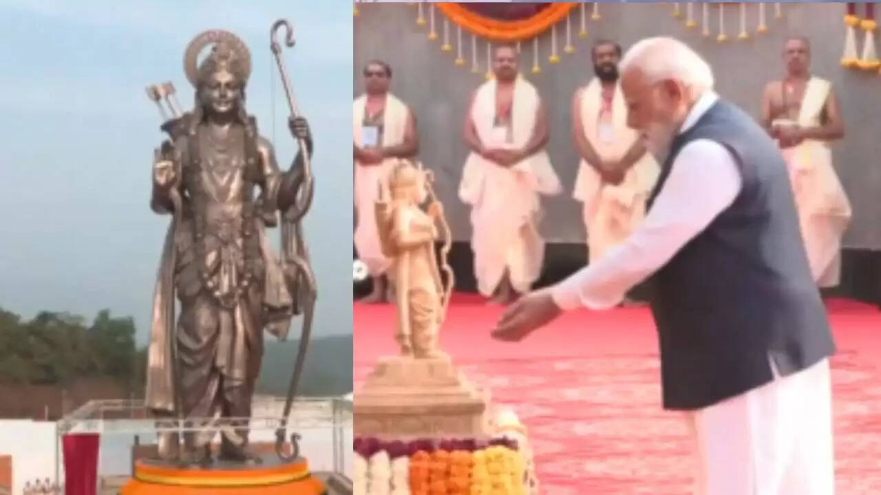 प्रधानमंत्री मोदी ने गोवा में भगवान राम की 77 फुट ऊंची प्रतिमा का अनावरण किया