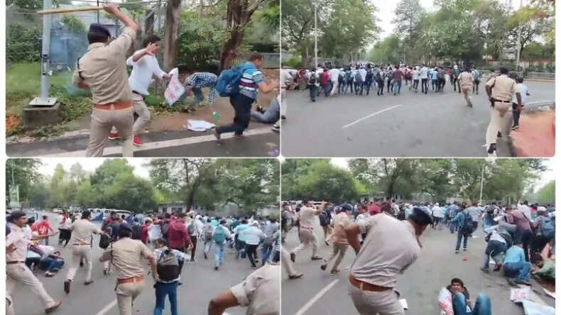 बिहार में BPSC छात्रों का प्रदर्शन जारी, पुलिस ने किया लाठीचार्ज