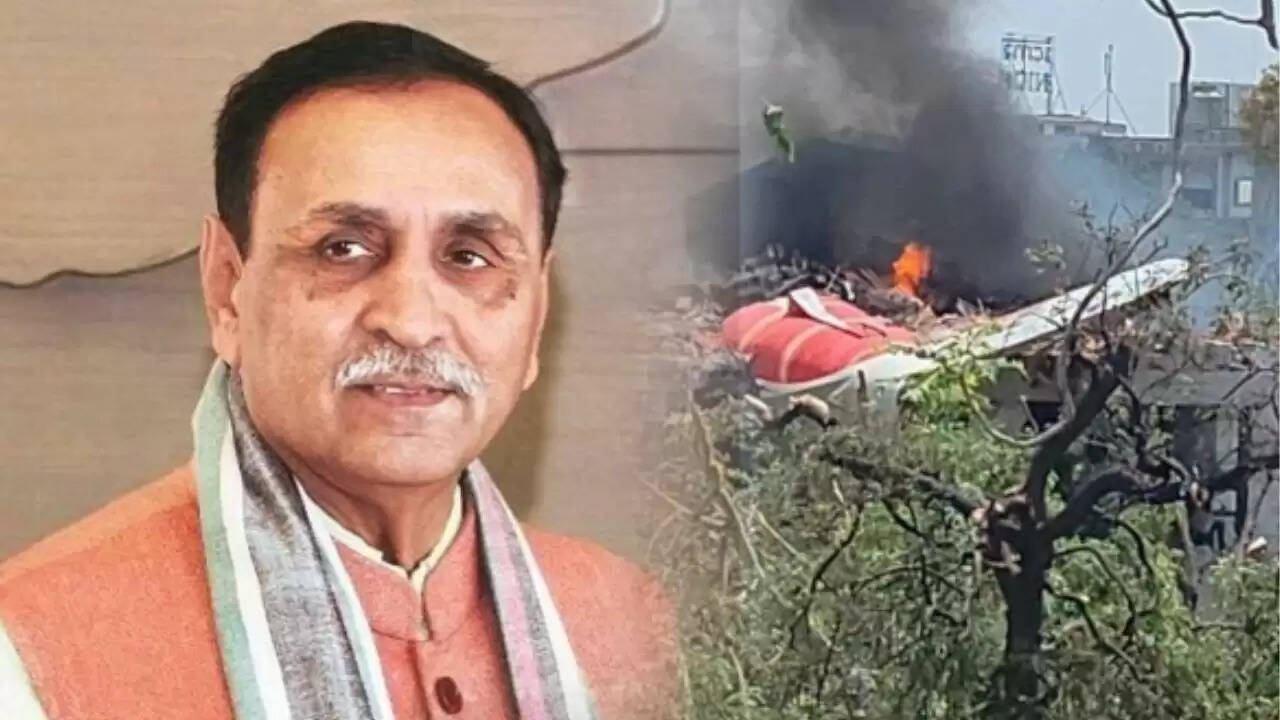 गुजरात के पूर्व मुख्यमंत्री विजय रूपाणी की विमान दुर्घटना में मौत