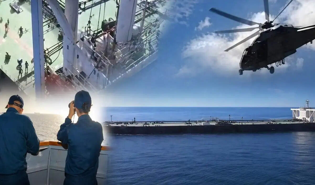 अमेरिकी सेना ने हिंद महासागर में ईरानी तेल टैंकर जब्त किया