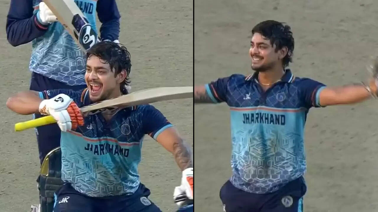 ईशान किशन का विजय हजारे ट्रॉफी में धमाकेदार शतक, 33 गेंदों में बनाए 125 रन
