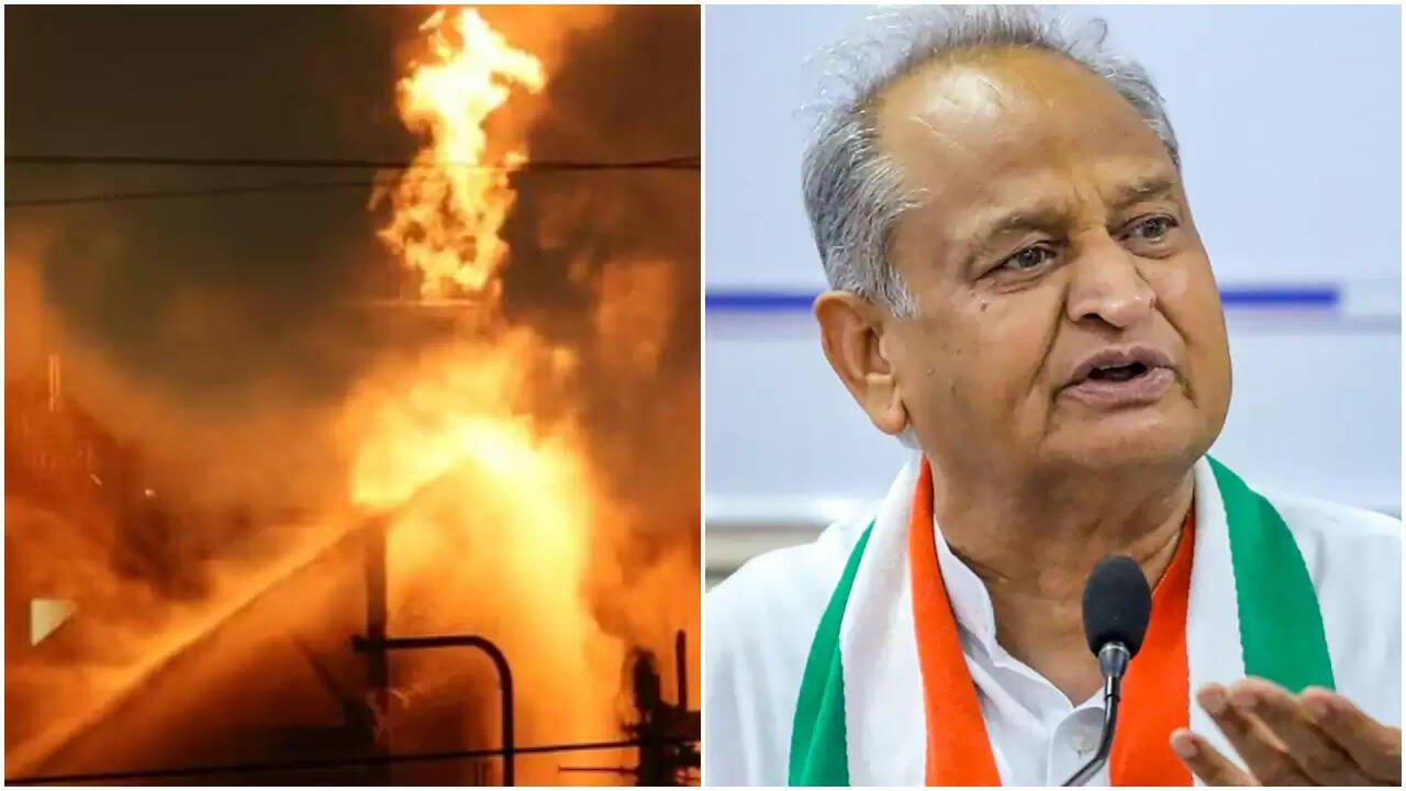 जयपुर के SMS अस्पताल में आग: 8 मरीजों की मौत, राहत कार्य जारी