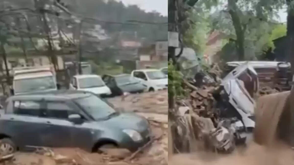 हिमाचल प्रदेश के मंडी में भारी बारिश से बाढ़ की स्थिति, दो लोगों की मौत