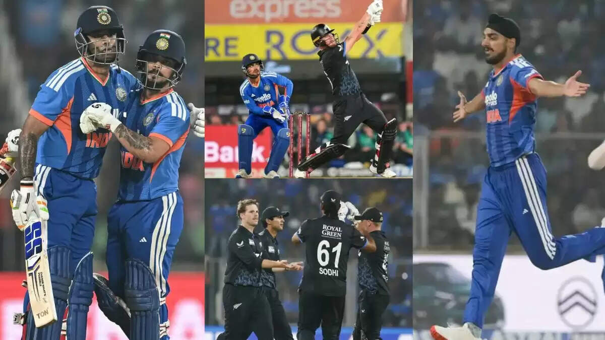 IND vs NZ 5वें T20I में बने अद्भुत रिकॉर्ड्स: बुमराह की महंगी गेंदबाजी और सूर्या-ईशान का ऐतिहासिक प्रदर्शन