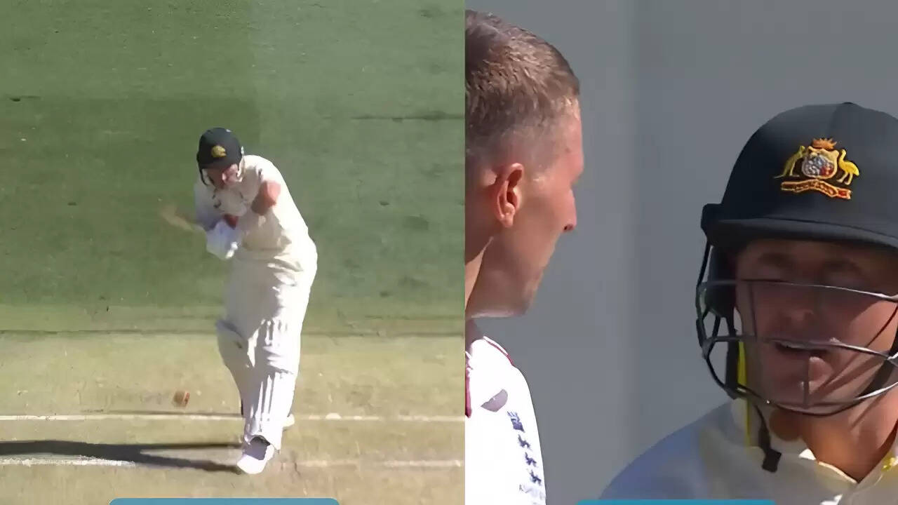 एशेज 2025: पर्थ में पहले टेस्ट में खिलाड़ियों के बीच गरमा-गर्मी