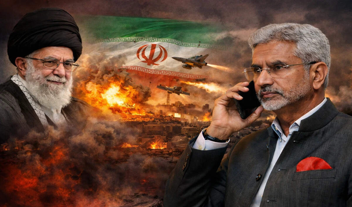 भारत ने ईरान पर अमेरिका-इज़राइल हमले के बाद संयम बरतने की अपील की