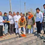 बल्लभगढ़ में विधायक मूलचंद शर्मा ने 1.25 करोड़ के विकास कार्यों का उद्घाटन किया