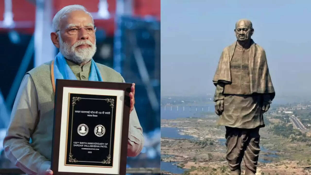 राष्ट्रीय एकता दिवस पर प्रधानमंत्री मोदी का गुजरात दौरा