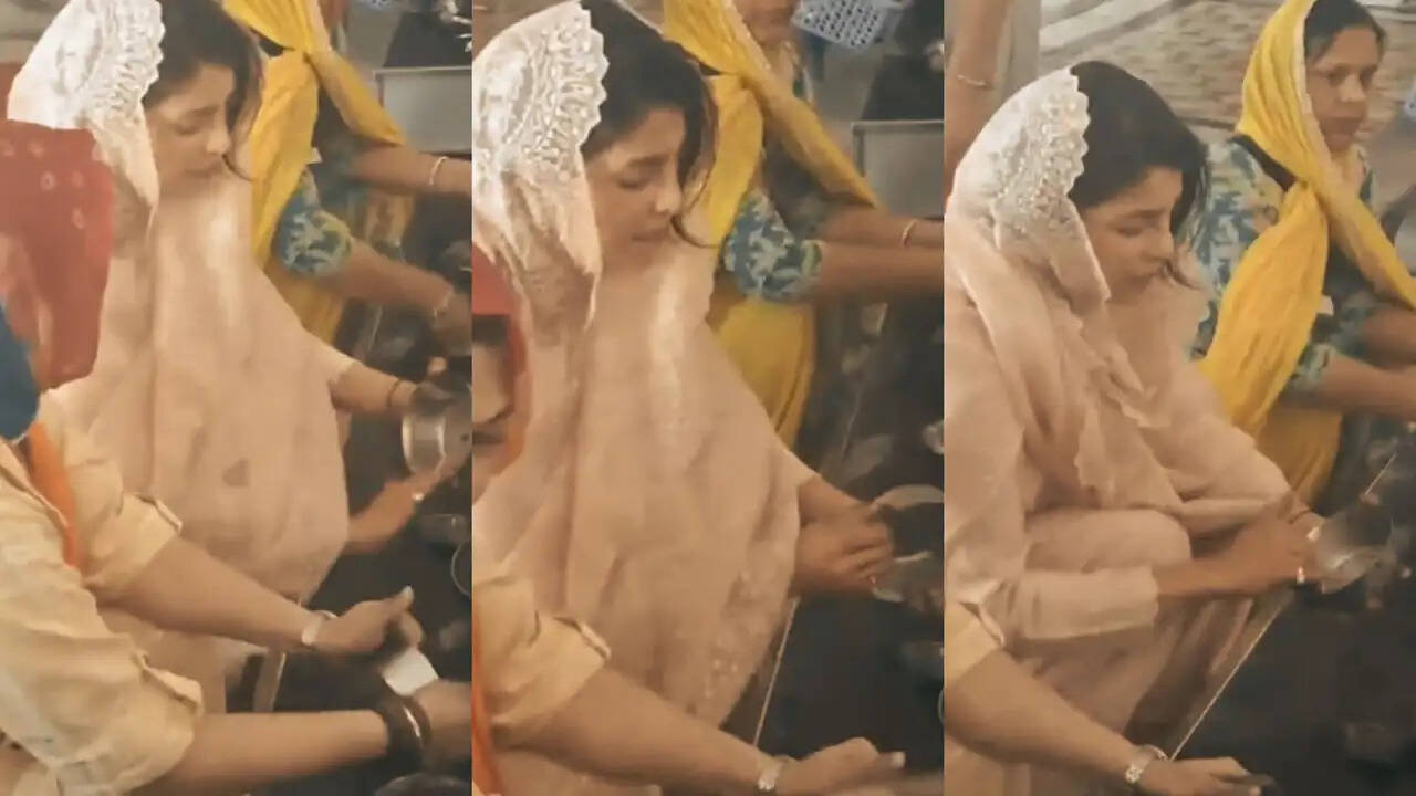 प्रियंका चोपड़ा का अमृतसर दौरा: स्वर्ण मंदिर में सेवा करते हुए भावुक फैंस