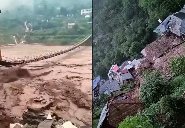 हिमाचल प्रदेश में मंडी में बादल फटने से तबाही, एक की मौत और सात लापता