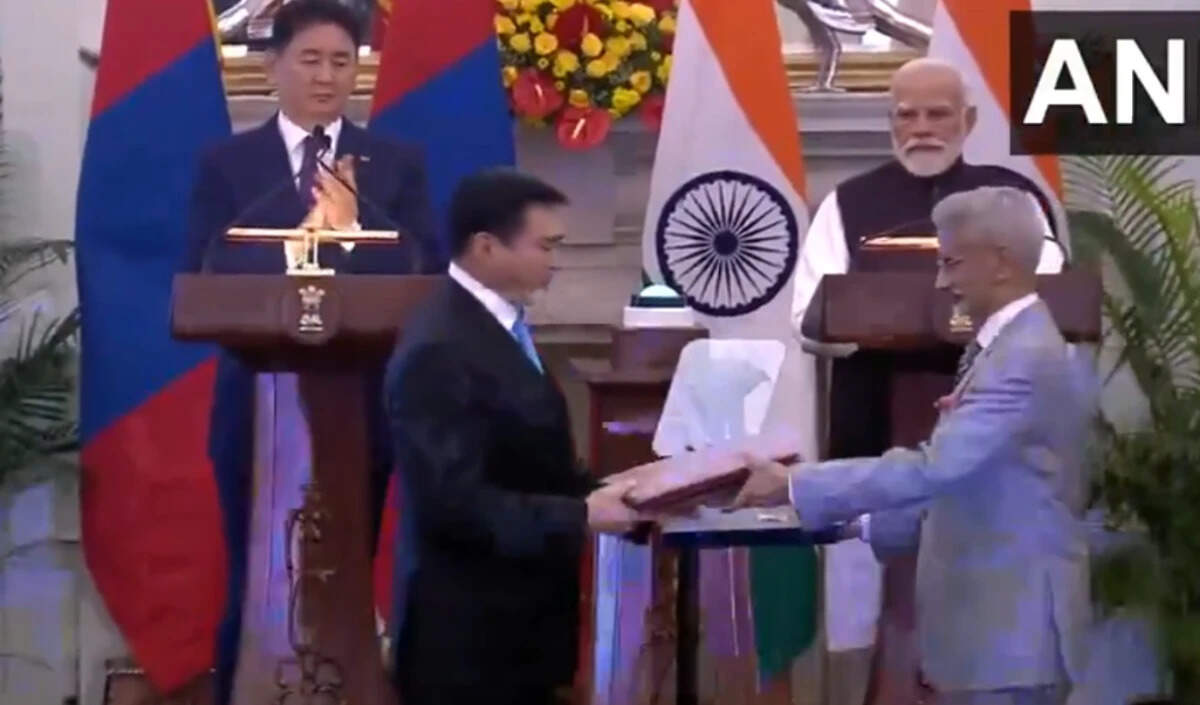 भारत और मंगोलिया के बीच द्विपक्षीय संबंधों को मजबूत करने की दिशा में कदम