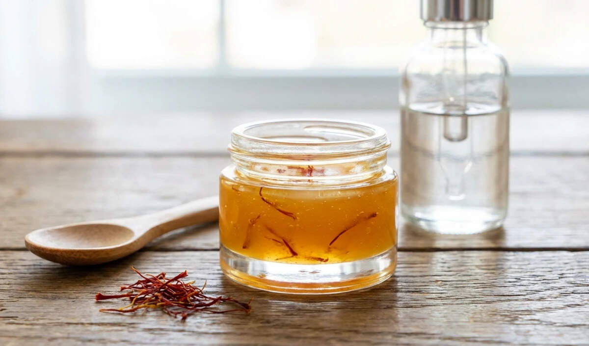 सर्दियों में फटे होंठों के लिए केसर-ग्लिसरीन बाम बनाने की विधि