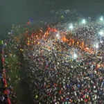 प्रयागराज में मौनी अमावस्या पर श्रद्धालुओं की भीड़ का अद्भुत नजारा