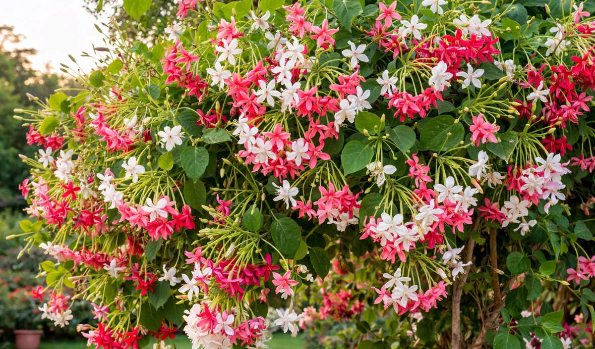 गर्मियों में मधुमालती के पौधों में फूलों की वृद्धि के लिए सरल उपाय