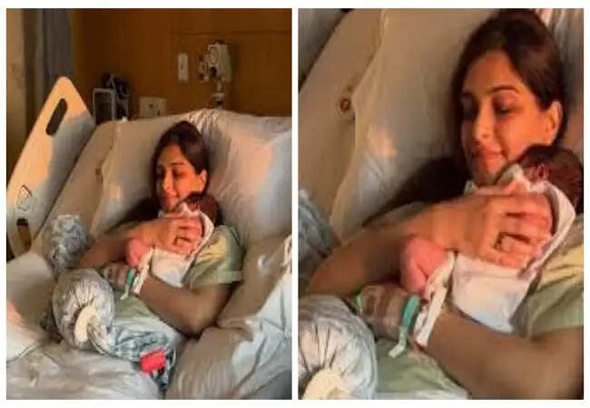 सोनम कपूर ने दूसरे बच्चे की पहली झलक साझा की