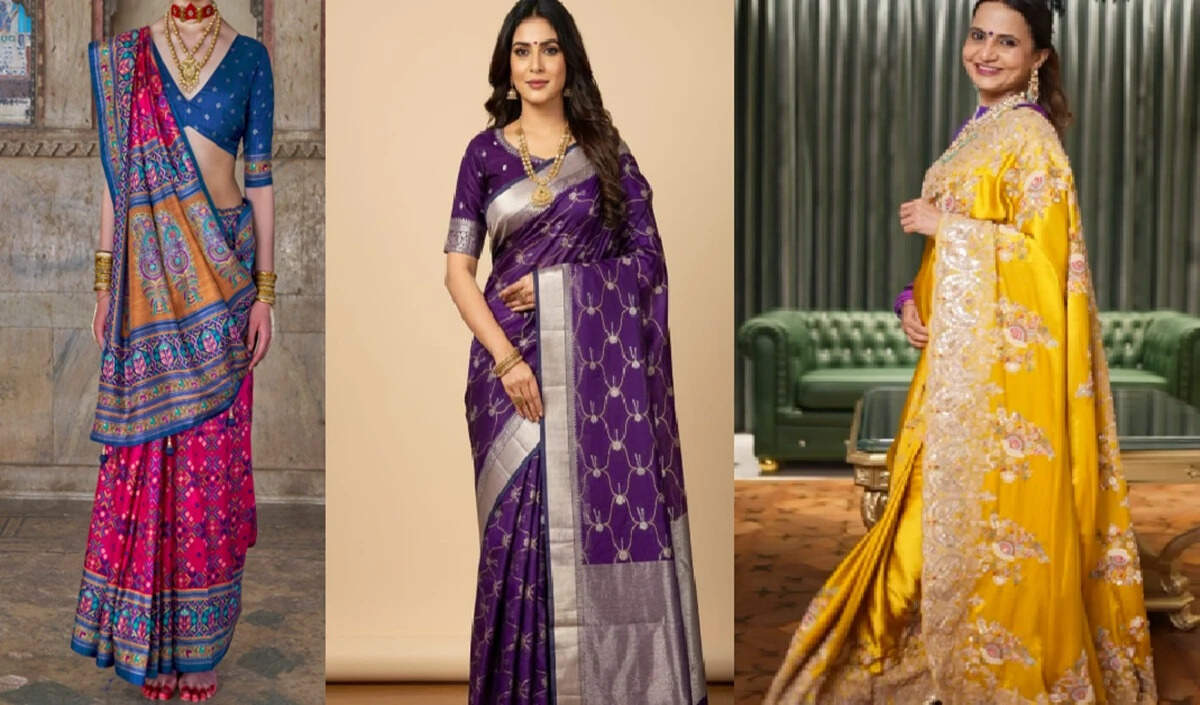 तुलसी विवाह के लिए खूबसूरत साड़ी के विकल्प