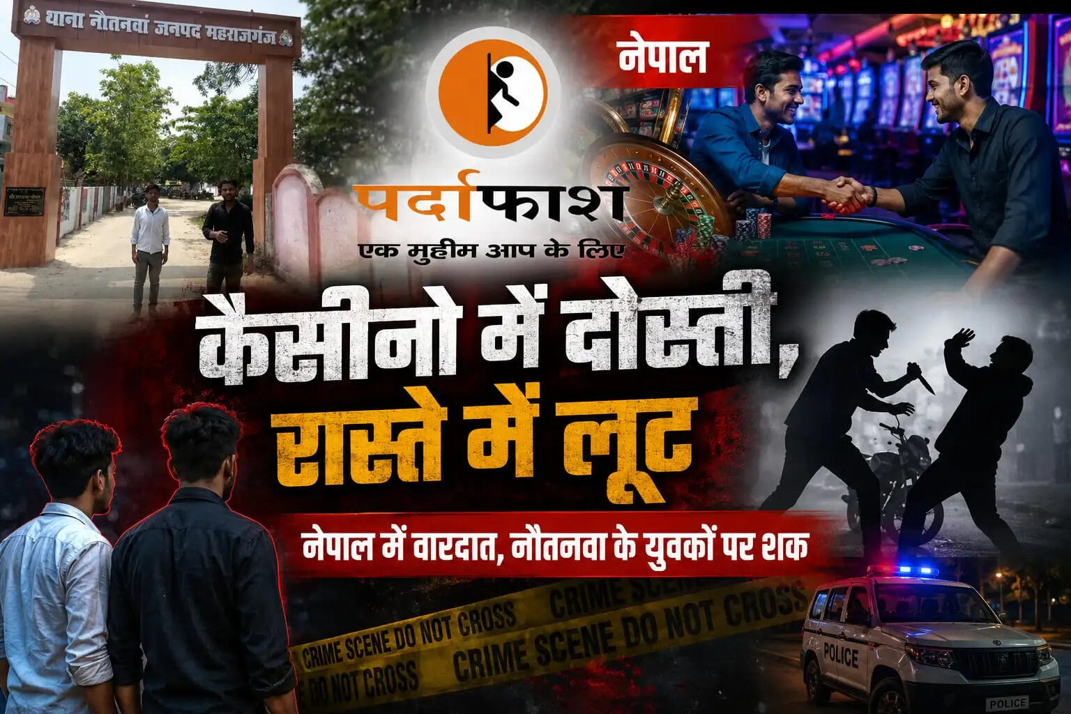 नेपाल में भारतीय युवकों से चाकू की नोक पर लूट, जांच तेज