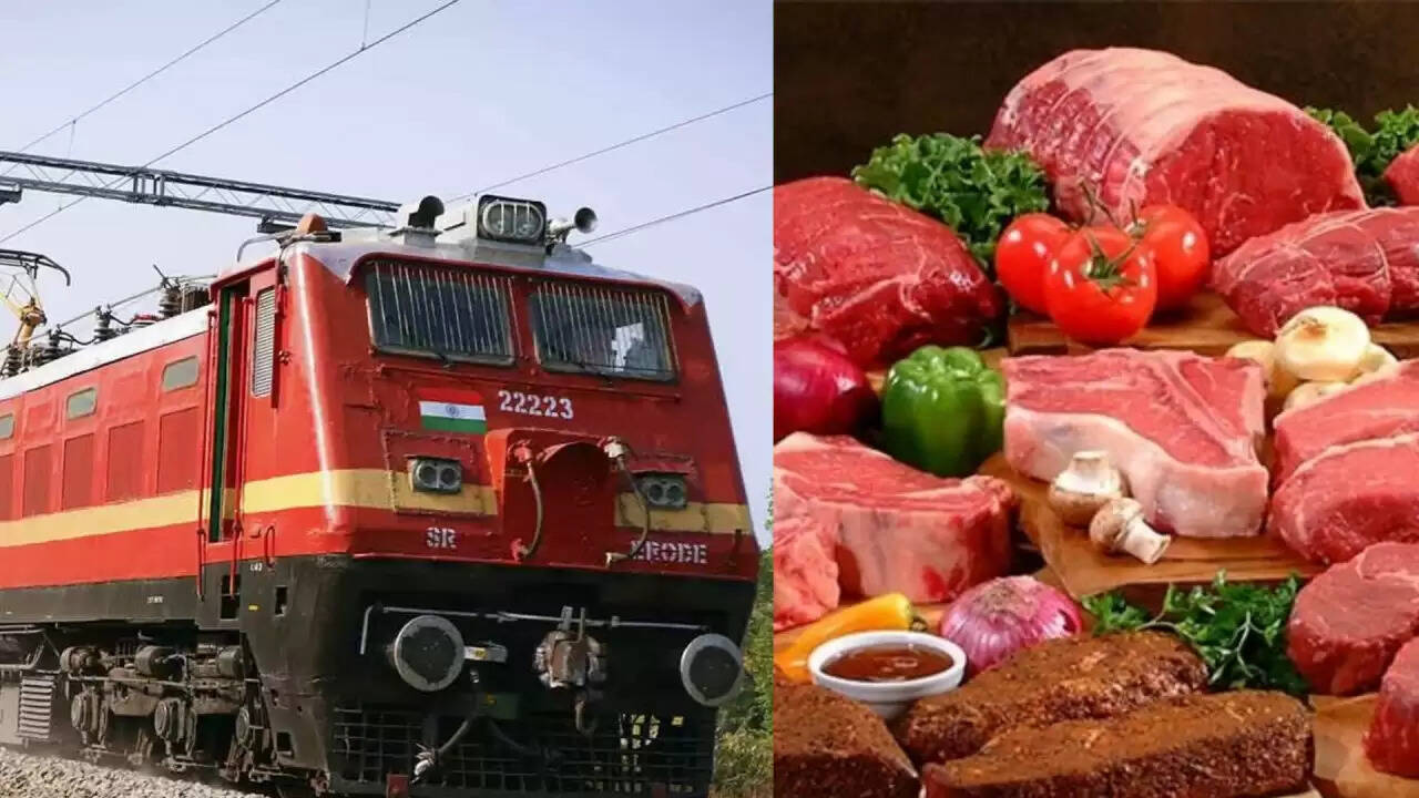 क्या भारतीय रेलवे में हलाल मीट परोसे जाने से मानवाधिकारों का उल्लंघन हो रहा है?