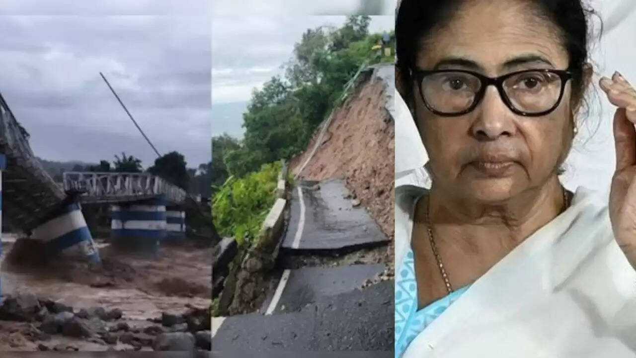 दार्जिलिंग में भूस्खलन से तबाही: 18 लोगों की मौत, राहत कार्य जारी
