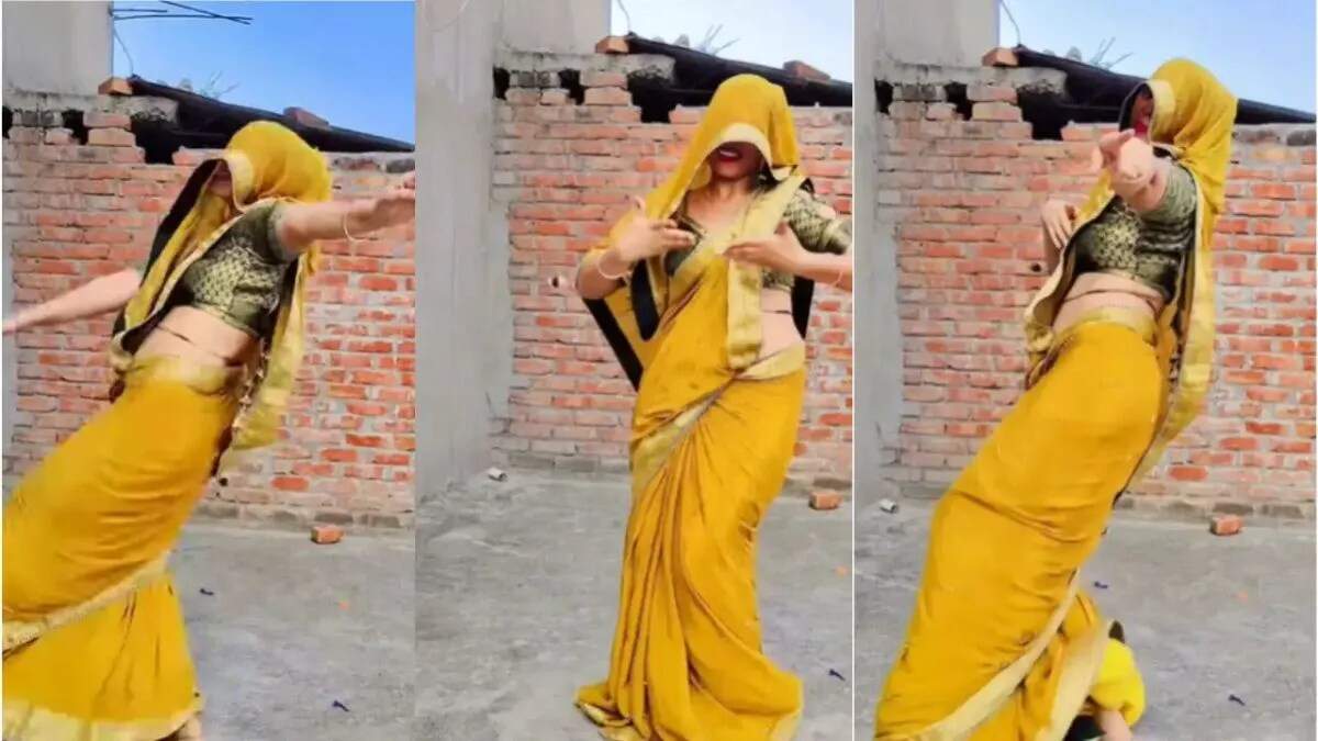 देसी भाभी का डांस वीडियो बना इंटरनेट सेंसेशन