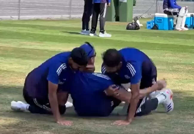 भारतीय क्रिकेट टीम का मजेदार वीडियो: मोर्ने मोर्केल और गेंदबाजों की WWE स्टाइल लड़ाई