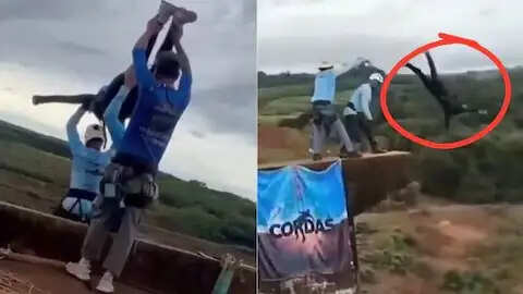 ब्राजील में बंजी जंपिंग हादसे ने एक युवती की जान ली