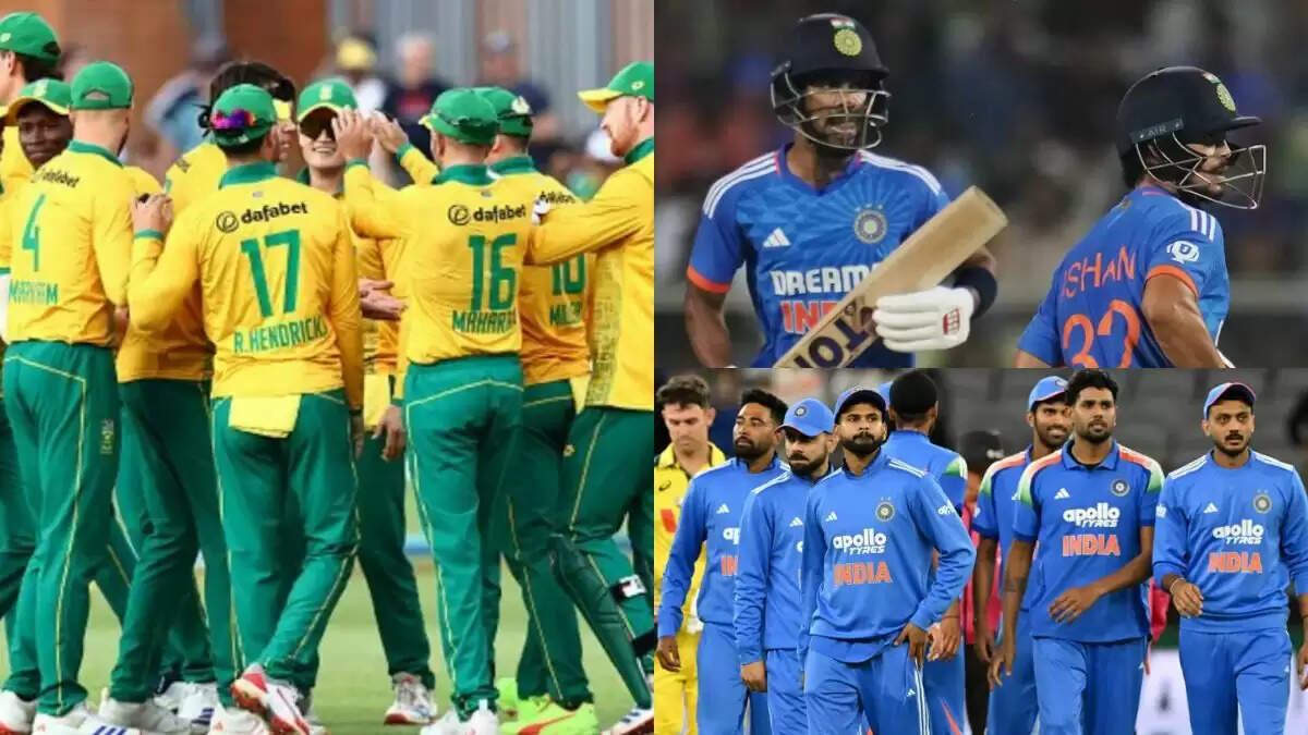भारत और साउथ अफ्रीका के बीच वनडे सीरीज के लिए टीम का ऐलान
